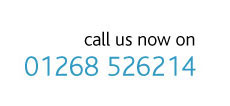 Call us now on 01268 526214 For Free Quote and Advice